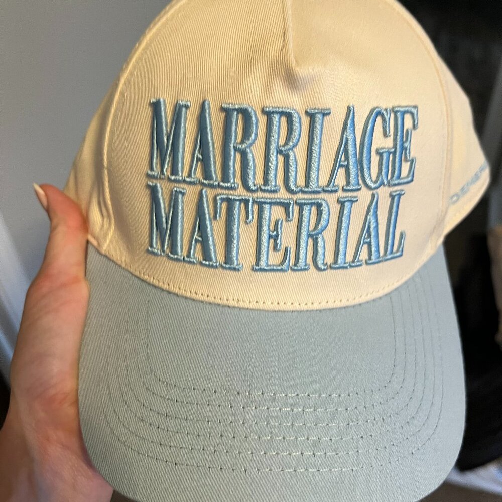 Anthro "Marriage Material" Hat